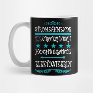 Elektronikerin Geschenk Strom Elektro Mug